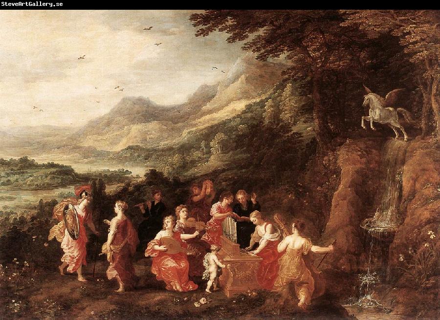 MOMPER, Joos de Helicon or Minerva's Visit to the Muses sg